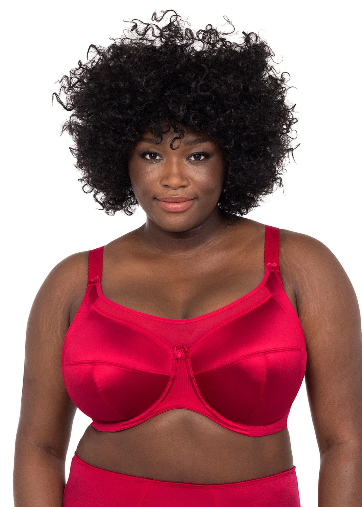 Goddess Keira Underwired Banded Bra - Black - Curvy