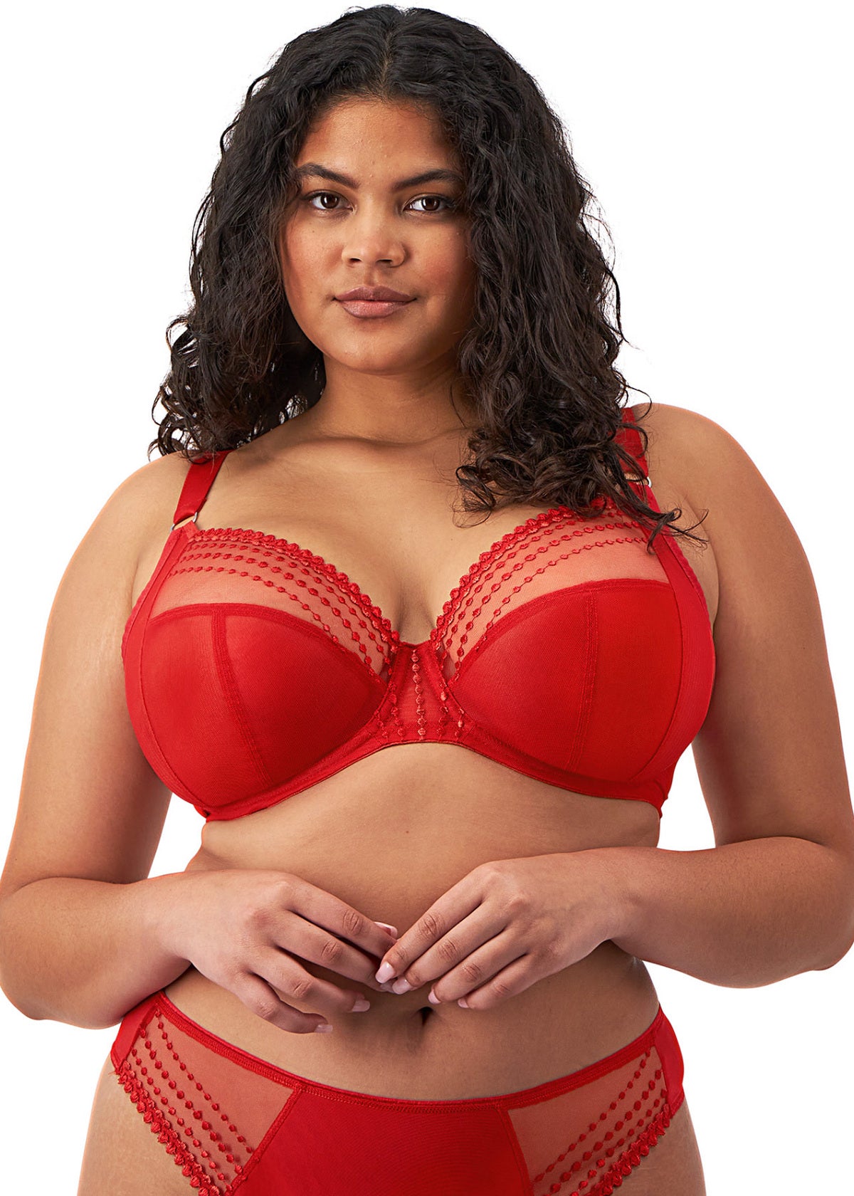 Elomi Matilda Haute Red Plunge Bra